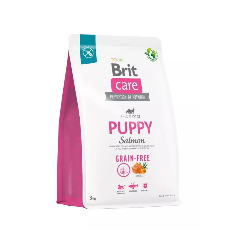 BRIT Care Puppy Salmon comida seca para perros 3 kg