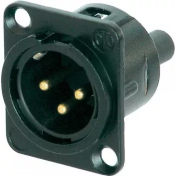 Accesorio de conectividad Neutrik NC3MD-S-B-1 negro