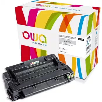Cartucho de tóner OWA Armor K12331OW para HP, negro, rendimiento 13.000 páginas, 1 ud.