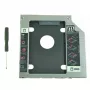 Bahía de segundo disco Qoltec Caddy 2.5 HDD 9.5 Mm