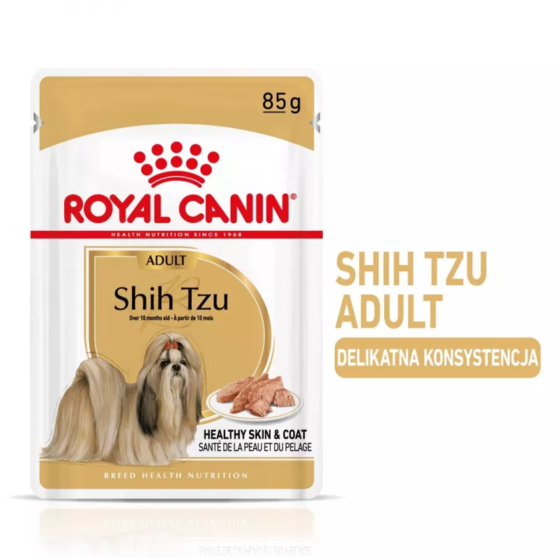 ROYAL CANIN Shih Tzu Adult Alimento húmedo para perros Paté 12x85 g