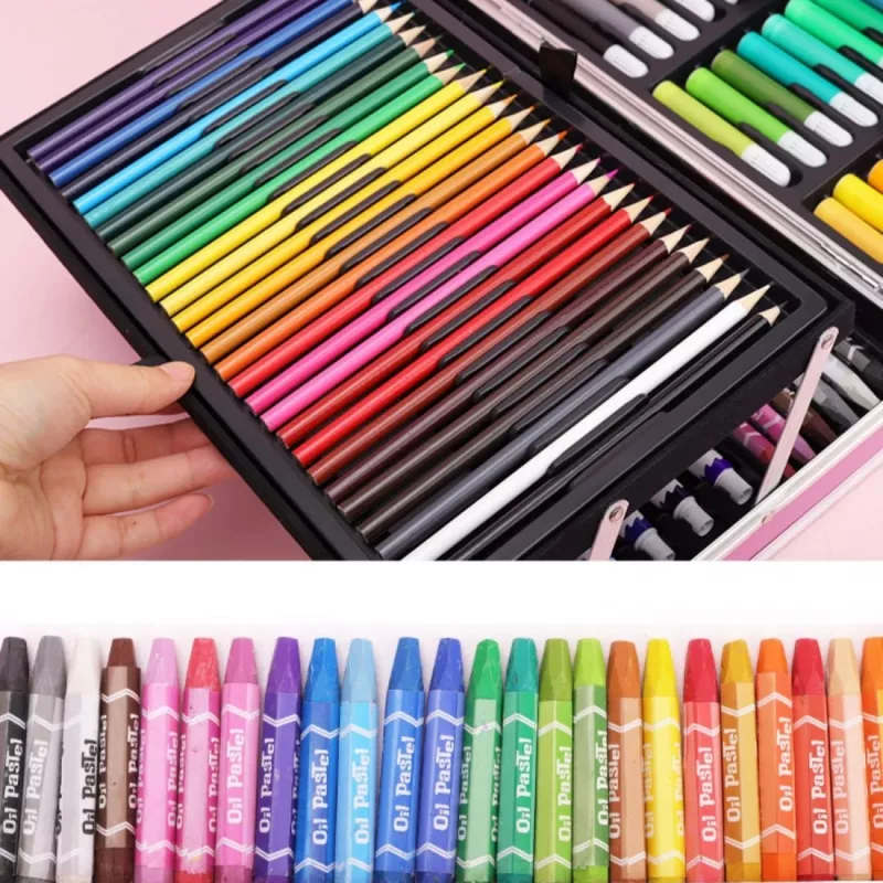Set de manualidades para niños Extralink 145 piezas caja grande unicornio