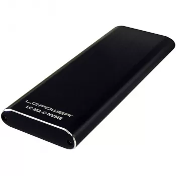 Carcasa SSD LC-Power LC-M2-C-NVME Negra M.2