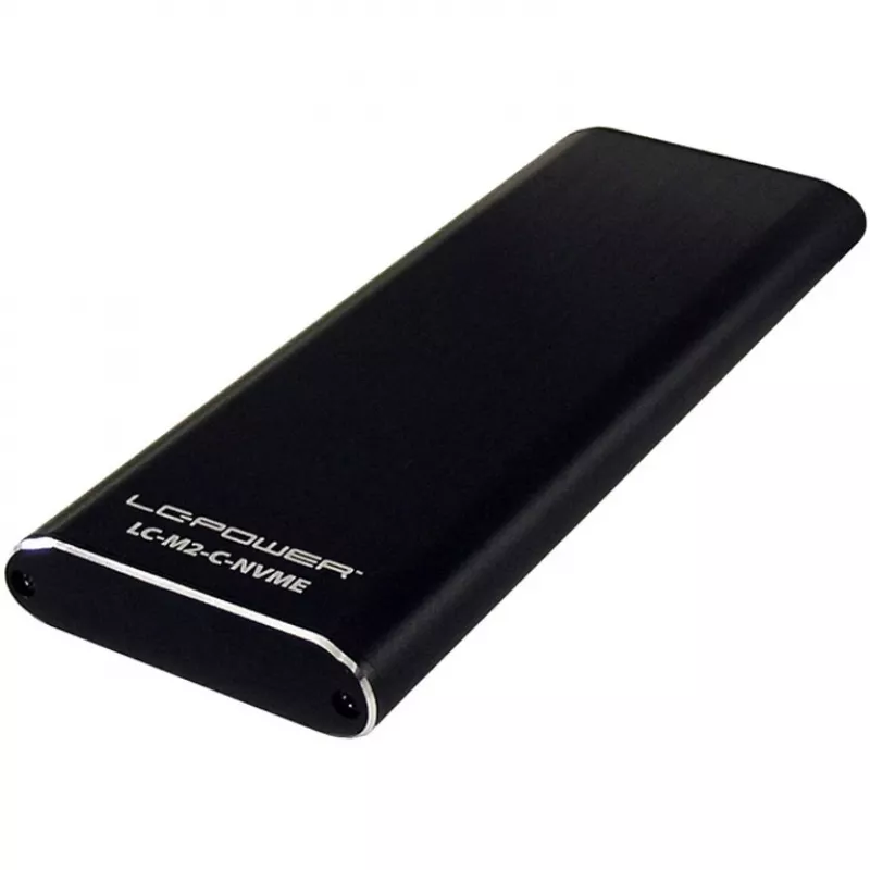 Carcasa SSD LC-Power LC-M2-C-NVME Negra M.2