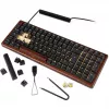 Teclado Sharkoon SGK50 S2 Home USB QWERTZ alemán Wood