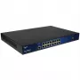 ALLNET ALL-SG8618M Switch gestionado, 16x Gigabit + 2x SFP, 19 pulgadas