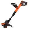 Black & Decker BCST918D1-QW Desbrozadora/Recortabordes 28 cm batería negro, naranja