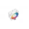 Ventilador de CPU DeepCool AG400 WH ARGB 12 cm blanco