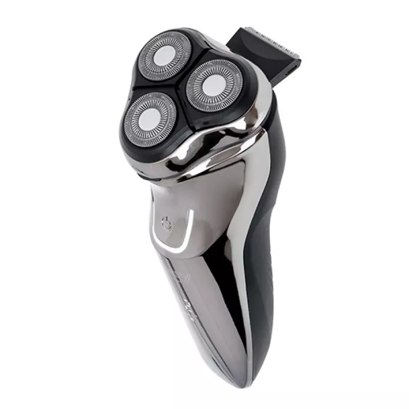 Afeitadora rotativa Camry Premium CR 2925 para hombre con recortadora, gris