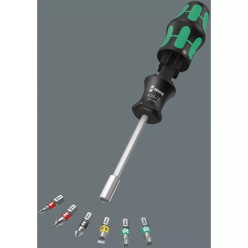 Wera Kraftform Kompakt 27 Set 1 set de destornilladores, 7 piezas (05051510001)