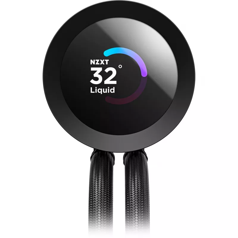 NZXT Kraken Plus 240 refrigeración líquida todo en uno para procesador 12 cm negro