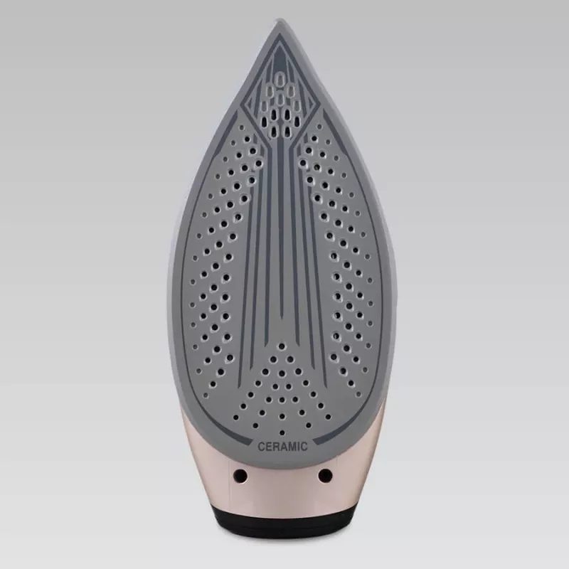 Maestro MR-320C Centro de planchado con vapor 2400 W 1,5 L suela cerámica Negro, oro rosa