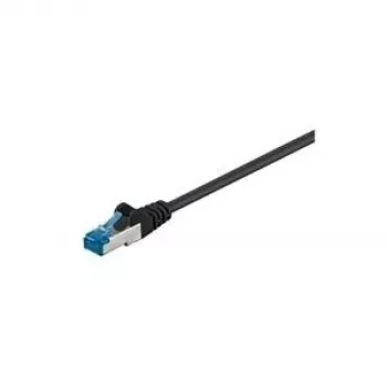 Cable de red Goobay CAT 6a, S/FTP (PiMF), negro, 50 m - LSZH libre de halógenos, cobre (94906)