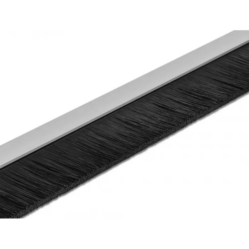 Junta de cepillo DeLOCK 66651 40 mm perfil de aluminio recto 1 m