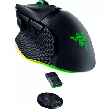 Ratón Razer Basilisk V3 Pro 35K RF inalámbrico Bluetooth USB Type-A