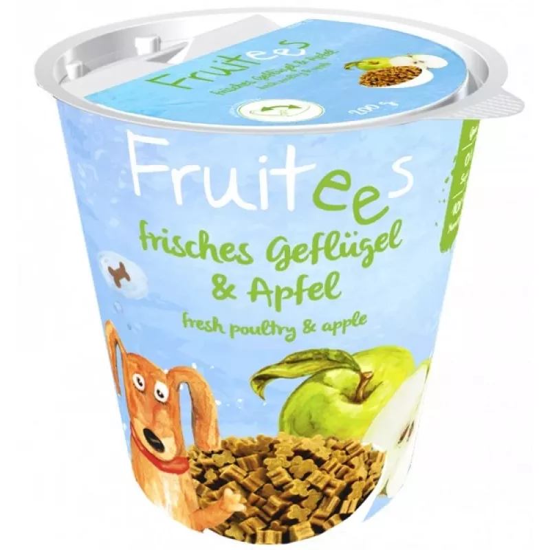 Bosch Fruitees Snack Apple snack para perros, 200 g