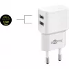 Goobay 44985 cable para móvil blanco