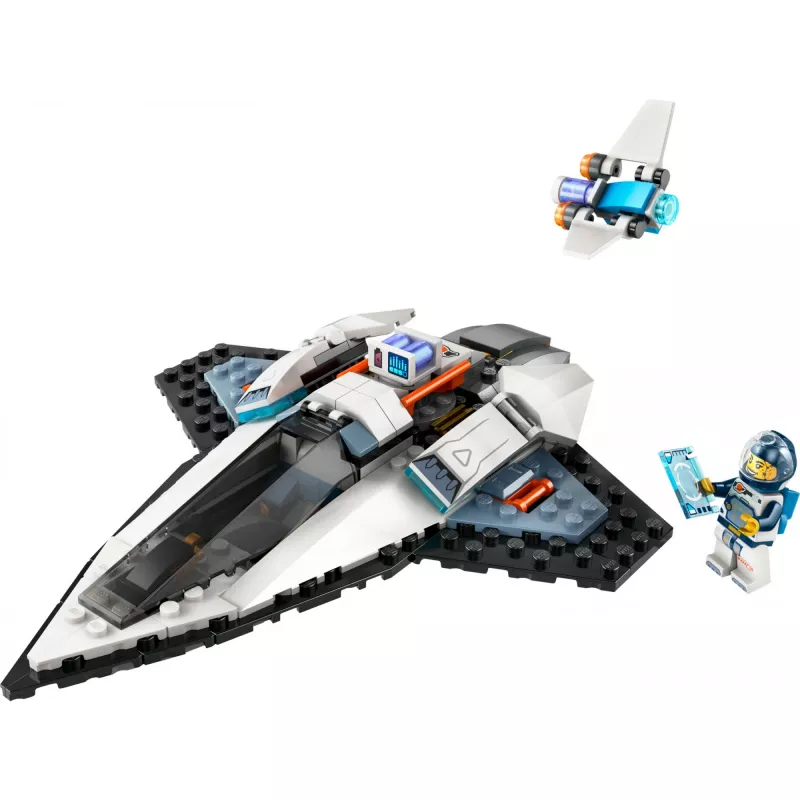 LEGO City 60430 Nave espacial interestelar, set de construcción, 240 piezas, 1 minifigura, a partir de 6 años