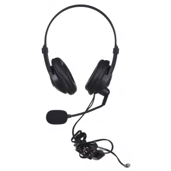 Auriculares gaming binaurales con cable IBOX W1MV — circumaurales, 3,5 mm, cable de 2 m, micrófono de diadema