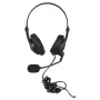 Auriculares gaming binaurales con cable IBOX W1MV — circumaurales, 3,5 mm, cable de 2 m, micrófono de diadema