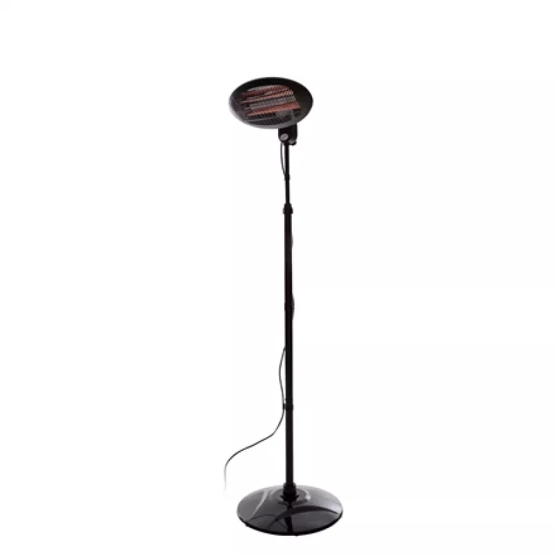Calefactor eléctrico Sunred SMQ2000A para interior y exterior negro 2000 W calefactor eléctrico de cuarzo