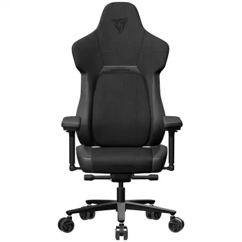 Silla gamer universal Thunder X3 CORE Loft — asiento y respaldo acolchados, altura 134–144 cm, anchura de asiento 55 cm, negra