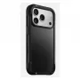 Funda para móvil Nomad Rugged Leather Case para Apple iPhone 17 Pro, cuero/TPU/PC/aluminio, compatible con pantallas de 16 cm (6,3