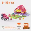 Marioinex Mini Waffle set de construcción de 112 piezas – Farmer Urocze Ranczo, multicolor, edad 6+