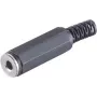 ShiverPeaks 22220516 (51210-) acoplador jack estéreo de 3,5 mm, de 3 polos, carcasa de plástico