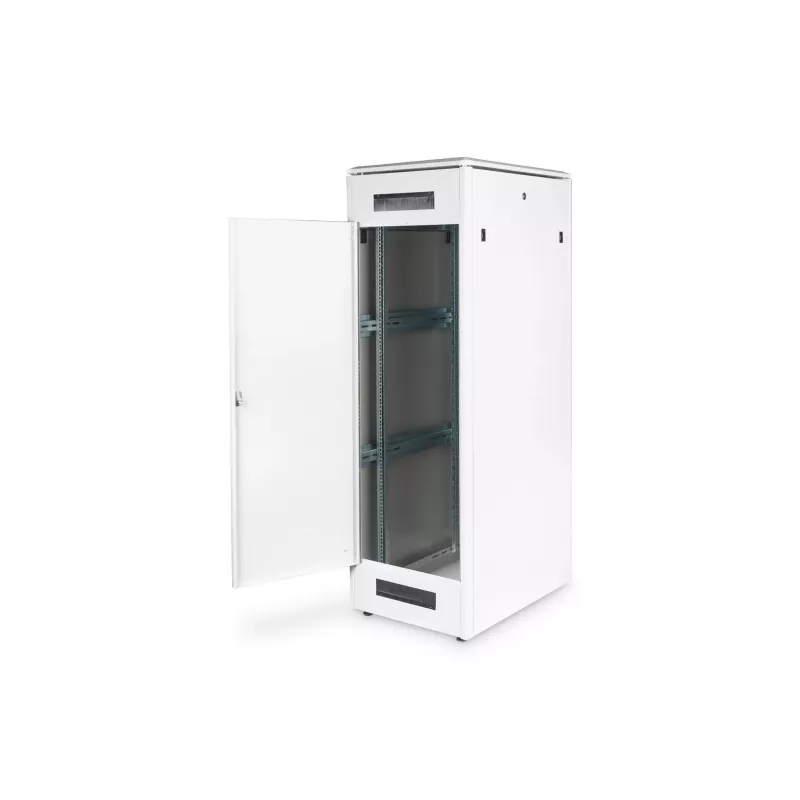 DIGITUS 36HE Unique Armario de red 600x800mm Puerta de cristal Gris