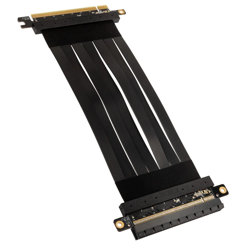 Akasa Riser Black X2 Mark IV Premium cable riser PCIe 4.0 x16, 20 cm, AK-CBPE03-20B