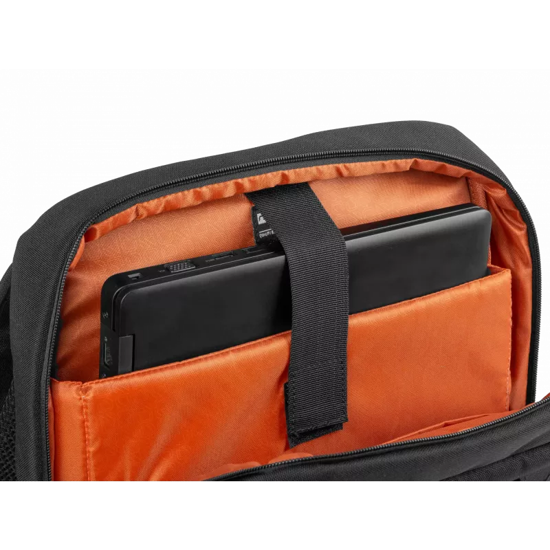 NATEC Niala Ginger Orange 39,6 cm (15,6) Mochila Negro