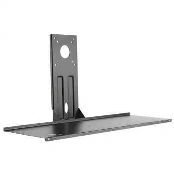 Soporte de teclado Maclean, complemento para soporte de monitor, VESA 75x75, 100x100, MC-756