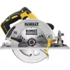 Sierra circular DeWALT DCS572NT — 18 V Li‑Ion, sin escobillas, hoja de sierra de 184 mm, profundidad de corte 58 mm (90°), inclinación 57°