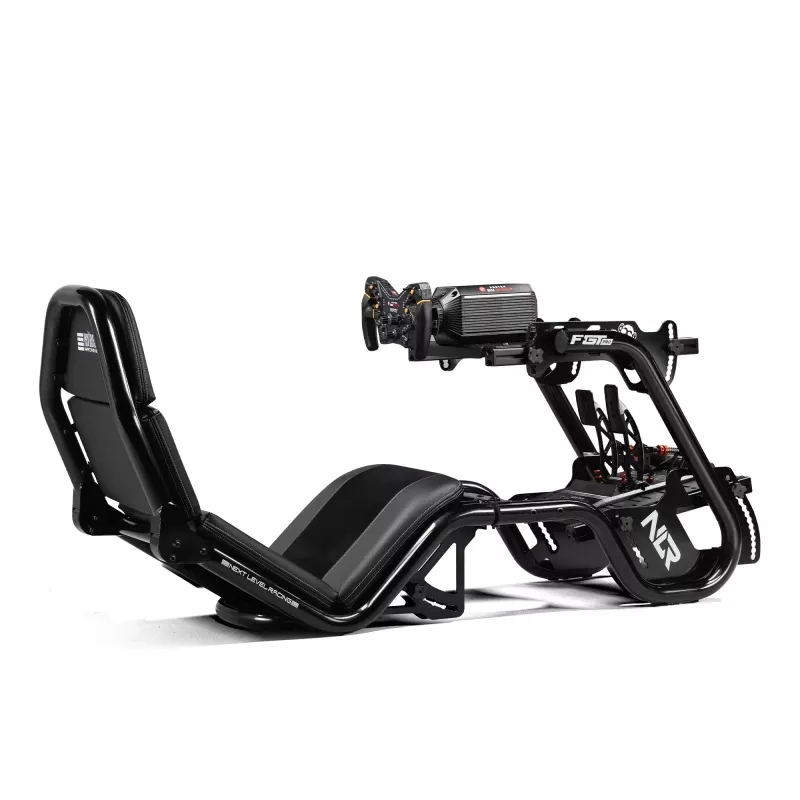 Cockpit para simulador de carreras Next Level Racing NLR-R003 F-GT Pro Fórmula y GT Edición Gris