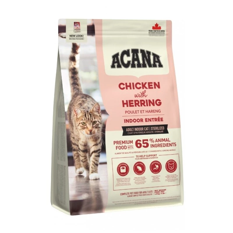 ACANA Indoor Entrée - Pienso para gatos - 1,8 kg