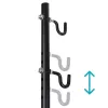 Soporte de taller para bicicleta MACLEAN MC-434, soporte de servicio plegable, 20 kg de carga, negro