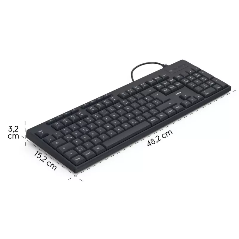 HAMA CK-200 cable negro 2 m – U8173052