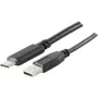 Cable USB ShiverPeaks BS77143-3.0 3m USB C USB A negro