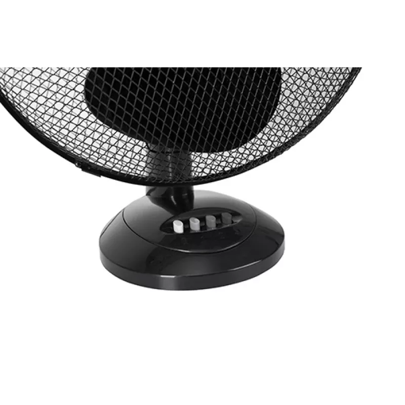 Mesko | Ventilador | MS 7308 | Ventilador de mesa | Negro | Diámetro 23 cm | Número de velocidades 2 | Oscilación | 30 W | No