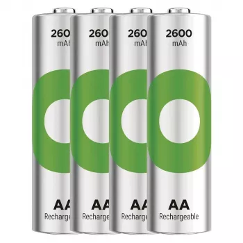 Pilas R6/AA NI-MH 2 600mAh Blíster 4 uds.