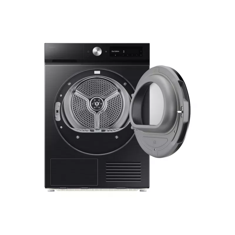 Secadora Samsung DV90DB7845GBU4, Negro, 9 kg, clase energética A, cuidado higiénico, bomba de calor