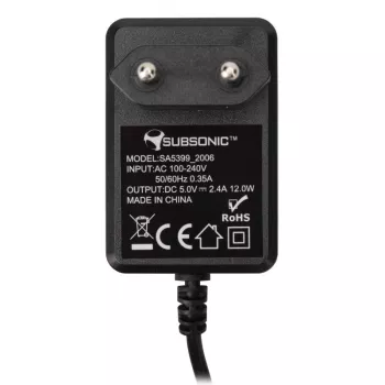 Cargador de pared SUBSONIC SA5399 15W diseño compacto para dispositivos Switch