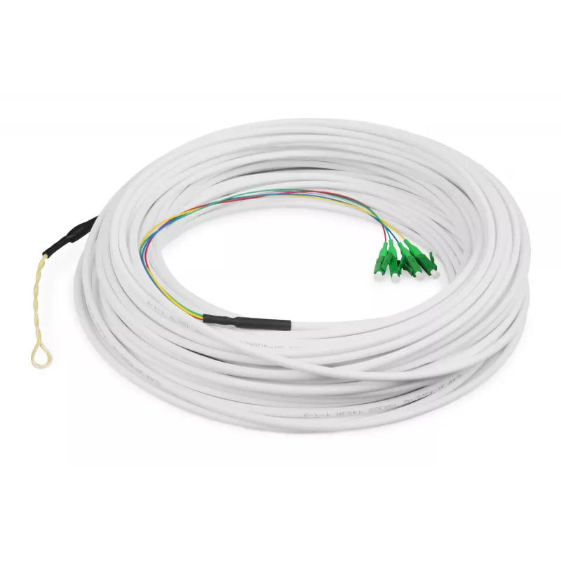 Cable de acometida FTTH Digitus Monomodo 4 fibras 30 m LC/APC