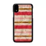 Funda para smartphone iKins para iPhone XR — diseño short cake, negra
