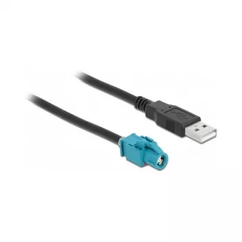 Cable HSD Z hembra a USB 2.0 Type-A macho 1 m DeLOCK