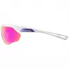 Gafas de sol ALPINA ciclismo NYLOS HR blanco-lila lente lila brillante Cat.3