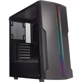 Caja de PC Xilence Performance C XILENT BLADE X512.RGB torre Midi negra