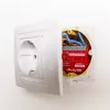 Interruptor inteligente Shelly 1PM Gen4 – inalámbrico, 110–240 V AC, máx. 240 V, medición de potencia, 16 A, 42×16×37 mm