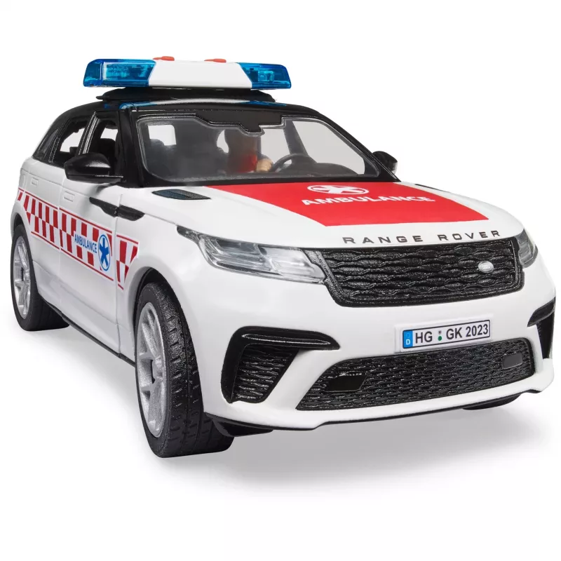 Vehículo Range Rover Velar Bomberos con figura
